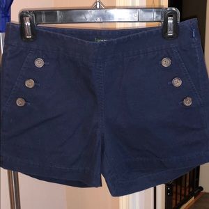J-Crew baby blue shorts